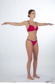 Malin pink bikini standing t-pose whole body 0008.jpg